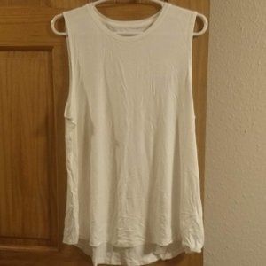 ana Basic Easy Tank, XXL, NWT, White